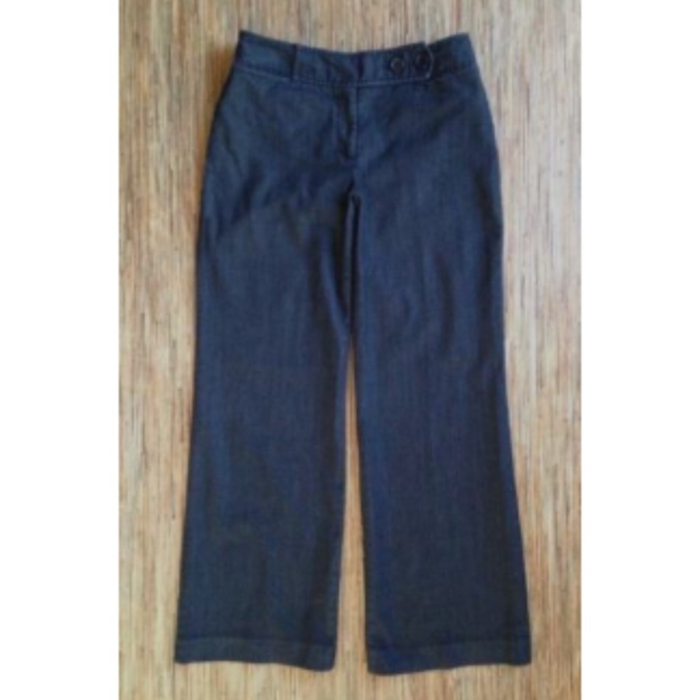 Ann Taylor Loft Size 6 Black Denim Jeans Pants